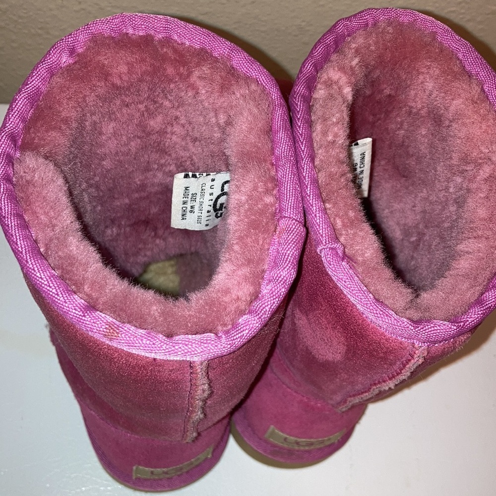 New Pink UGG Boots Australia Classic Short Boots - Picture 2 of 11
